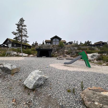 Modern Northern Lights Cabin Drangedal ภายนอก รูปภาพ