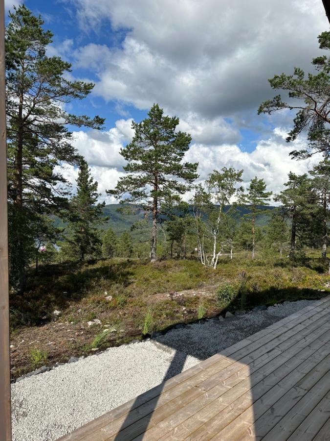 Modern Northern Lights Cabin Drangedal ภายนอก รูปภาพ