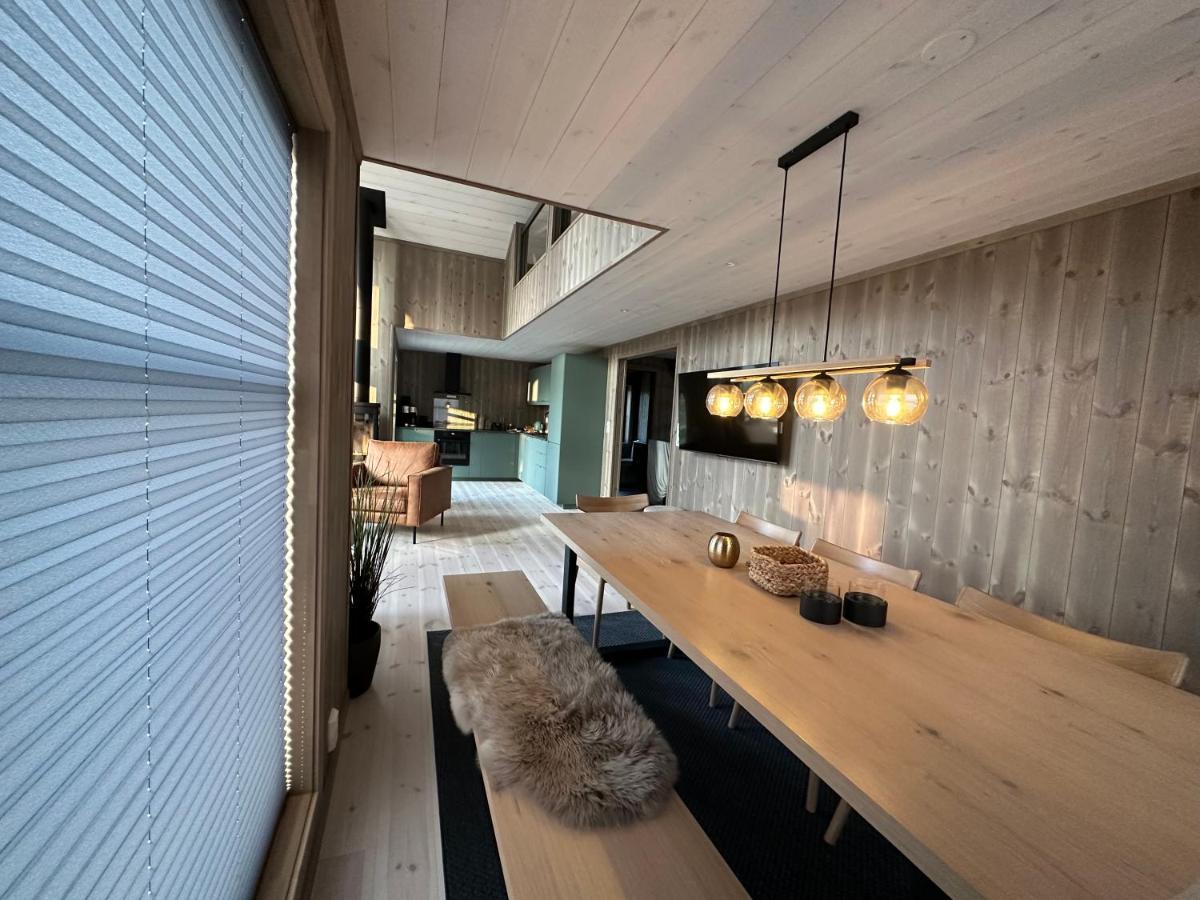 Modern Northern Lights Cabin Drangedal ภายนอก รูปภาพ