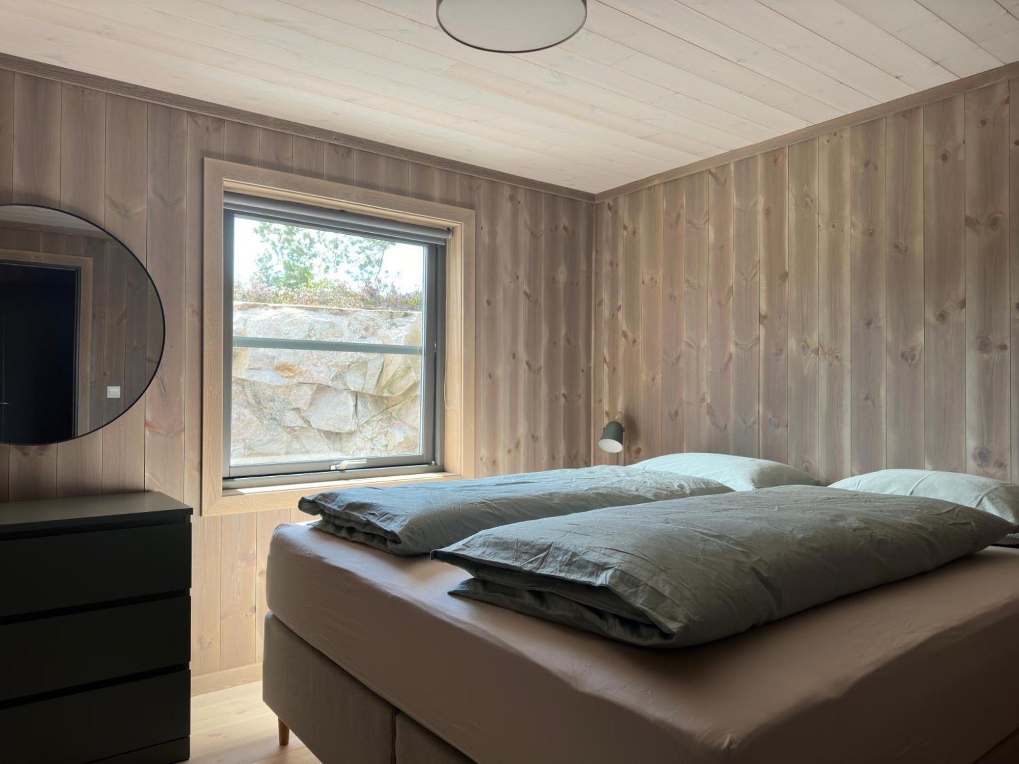 Modern Northern Lights Cabin Drangedal ภายนอก รูปภาพ